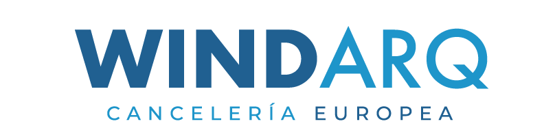 Tipografía de logo WINDARQ, Cancelería Europea