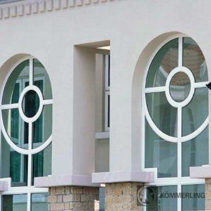 Ventana PVC circular KOMMERLING WINDARQ