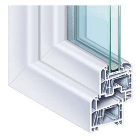 Esquina de ventana de PVC ensamblada por soldadura de alta tecnología