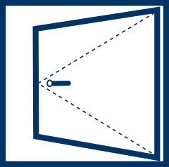 02b Ventana practicable apertura exterior WINDARQ icono azul