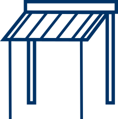 23 Pérgola palillería WINDARQ icono azul
